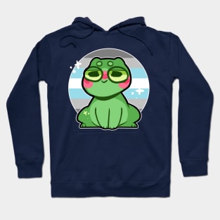 pride frog- Demiboy Variant Hoodie